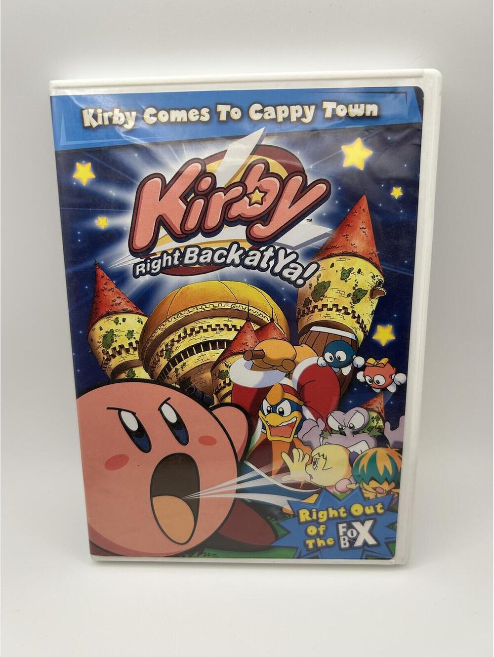 Kirby Comes To Cappy Town DVD 2004 Right Back at Ya! Animated TV Series Nintendo